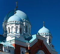 В канун дня памяти преподобных Сергия и Германа Валаамских Святейший Патриарх Кирилл совершил всенощное бдение в нижнем храме Спасо-Преображенского собора Валаамского монастыря