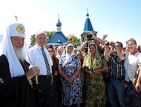 Предстоятель Русской Церкви побывал в ряде храмов Саранской епархии