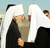 Начался Первосвятительский визит Святейшего Патриарха Кирилла на Украину