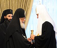 В Киево-Печерской лавре состоялась встреча Предстоятелей Русской и Грузинской Православных Церквей