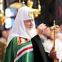 Патриаршее слово после Божественной литургии в Новоспасском монастыре