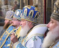 Проповедь Святейшего Патриарха Кирилла в праздник Успения Пресвятой Богородицы в Успенском соборе Кремля