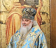 Патриаршее поздравление архиепископу Истринскому Арсению с 25-летием иерейской хиротонии