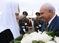 Святейший Патриарх Кирилл прибыл в Абакан
