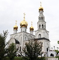 Предстоятель Русской Церкви посетил Спасо-Преображенский кафедральный собор города Абакана