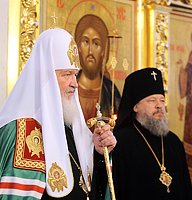 Слово Святейшего Патриарха Кирилла в Спасо-Преображенском соборе Абакана