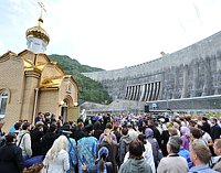 Слово Святейшего Патриарха Кирилла после литии по жертвам аварии на Саяно-Шушенской ГЭС