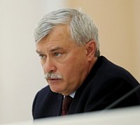 Патриаршее поздравление Г.С. Полтавченко с избранием на пост Губернатора Санкт-Петербурга