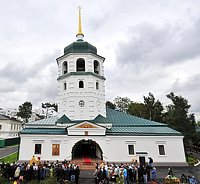 Проповедь Святейшего Патриарха Кирилла за Литургией в Иркутском Знаменском монастыре
