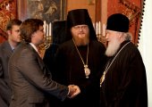 Святейший Патриарх Кирилл встретился с членами Совета директоров телеканала «Спас» Святейший Патриарх Кирилл встретился с членами Совета директоров телеканала «Спас»