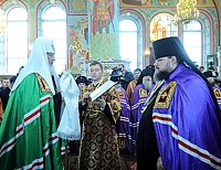 Слово Святейшего Патриарха Кирилла при вручении архиерейского жезла Преосвященному Корнилию (Синяеву), епископу Волгодонскому и Сальскому