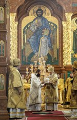 Предстоятель Русской Церкви совершил чин великого освящения Благовещенского кафедрального собора Воронежа и возглавил хиротонию архимандрита Андрея (Тарасова) во епископа Острогожского, викария Воронежской епархии