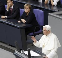 Папа Римский выступил в Бундестаге Германии