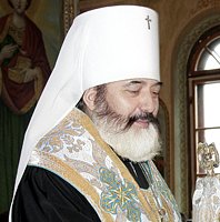 Патриаршее поздравление митрополиту Хмельницкому Антонию с 65-летием со дня рождения