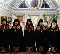 В Троице-Сергиевой Лавре состоялось наречение новых епископов Русской Церкви