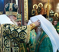 Святейший Патриарх Кирилл возвел в сан митрополита ряд архиереев Русской Православной Церкви