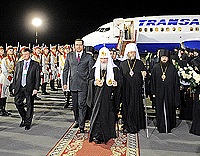 Начался Первосвятительский визит Святейшего Патриарха Кирилла в Молдавию