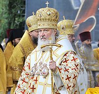 Проповедь Святейшего Патриарха Кирилла за Божественной литургией на центральной площади Кишинева
