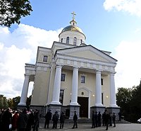Предстоятель Русской Церкви совершил чин великого освящения храма св. Александра Невского в Балтийске и возглавил хиротонию архимандрита Иоанна (Павлихина) во епископа Магаданского и Синегорского