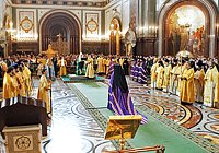 Слово Святейшего Патриарха Кирилла при вручении архиерейского жезла Преосвященному Лукиану (Куценко), епископу Благовещенскому и Тындинскому