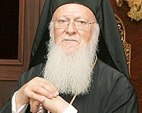 Патриаршее поздравление Святейшему Патриарху Константинопольскому Варфоломею с 20-летием Патриаршего служения