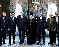 Состоялась встреча Святейшего Патриарха Кирилла с руководителями российских телеканалов