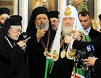 Слово Святейшего Патриарха Кирилла на молебне в Успенском соборе Дамаска