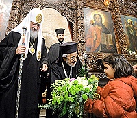 Предстоятель Русской Православной Церкви посетил Успенский Баламандский монастырь в Ливане