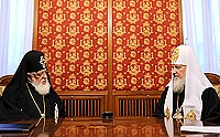 Состоялась встреча Святейшего Патриарха Кирилла с Предстоятелем Грузинской Православной Церкви