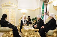 В Московском Кремле состоялась встреча Предстоятелей и представителей семи Поместных Православных Церквей
