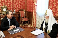 Предстоятель Русской Церкви и губернатор Курганской области обсудили вопросы возрождения Свято-Успенского Далматовского монастыря