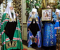 Святейший Патриарх Кирилл благословил казаков — участников памятных мероприятий, посвященных 200-летию Отечественной войны 1812 года