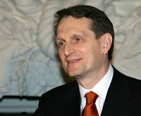Патриаршее поздравление С.Е. Нарышкину с избранием на пост председателя Государственной Думы ФС РФ