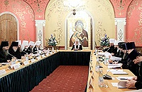 Святейший Патриарх Кирилл возглавил четвертое заседание президиума Межсоборного присутствия