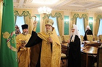 Состоялось освящение Синодальной резиденции в Даниловом монастыре