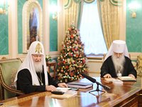 Священный Синод Русской Православной Церкви завершил последнее в 2011 году заседание