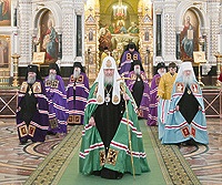 Слово Святейшего Патриарха Кирилла при вручении архиерейского жезла Преосвященному Николаю (Погребняку), епископу Балашихинскому, викарию Московской епархии