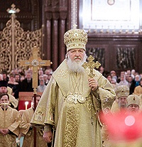 Слово Святейшего Патриарха Кирилла перед новогодним молебном в Храме Христа Спасителя
