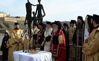 Патриарх Ириней и иерархи Сербской Церкви совершили богослужение в память о жертвах трагедии 1942 г. в Нови Саде