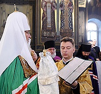 Слово Святейшего Патриарха Кирилла при вручении архиерейского жезла Преосвященному Ефрему (Просянку), епископу Бикинскому, викарию Хабаровской епархии