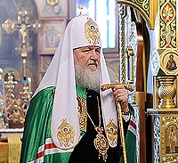 Слово Предстоятеля Русской Церкви после Божественной литургии в храме Живоначальной Троицы в Старых Черемушках