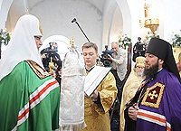 Слово Святейшего Патриарха Кирилла при вручении архиерейского жезла Преосвященному Амфилохию (Бондаренко), епископу Усть-Каменогорскому и Семипалатинскому