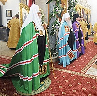 Проповедь Святейшего Патриарха Кирилла в Прощеное воскресенье после Божественной литургии в храме вмч. Димитрия Солунского на Благуше