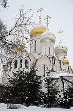 Во вторник первой седмицы Великого поста Святейший Патриарх Кирилл молился за уставным богослужением в Зачатьевском ставропигиальном монастыре