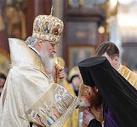 Слово Святейшего Патриарха Кирилла при вручении архиерейского жезла Преосвященному Амвросию (Мунтяну), епископу Нефтекамскому и Белебеевскому
