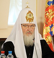 Выступление Святейшего Патриарха Кирилла на круглом столе «Духовность. Нравственность. Закон»