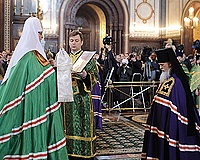 Слово Святейшего Патриарха Кирилла при вручении архиерейского жезла Преосвященному Августину (Анисимову), епископу Городецкому и Ветлужскому