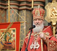 Слово Святейшего Патриарха Кирилла в понедельник Светлой седмицы в Успенском соборе Московского Кремля