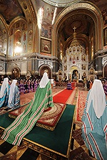 Слово Святейшего Патриарха Кирилла при вручении архиерейского жезла Преосвященному Варнаве (Баранову), епископу Выксунскому и Павловскому
