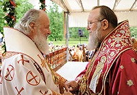 Святейший Патриарх Кирилл совершил Божественную литургию на Бутовском полигоне
